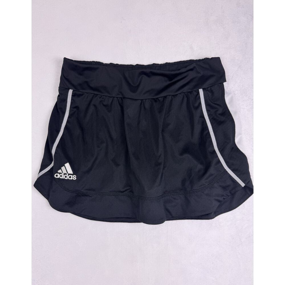 ADIDAS Activewear Club Tennis Skirt Skort Womens Size Small Black